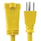 Stanley SJTW Extension Cord, 16 AWG, Outdoor, 16/3, 1 Outlets, Yellow, Vinyl, 15 ft 33157 - alternate 4
